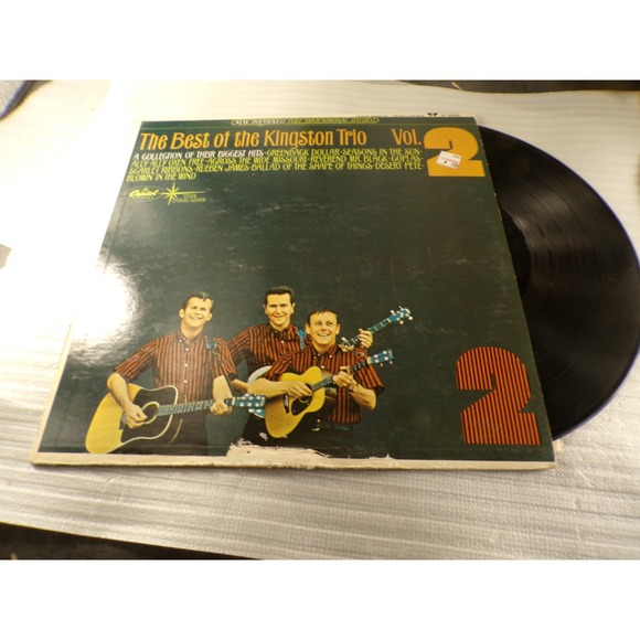 Capitol Records Other - The Best of the Kingston Trio Vol 2 Vinyl LP Capitol Records ST 2280 Folk 1965